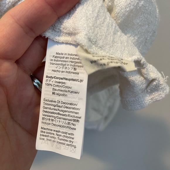 5 for 25
MADEWELL white crop oversized balloon long sleeve minimalist top Size S - Picture 4 of 4